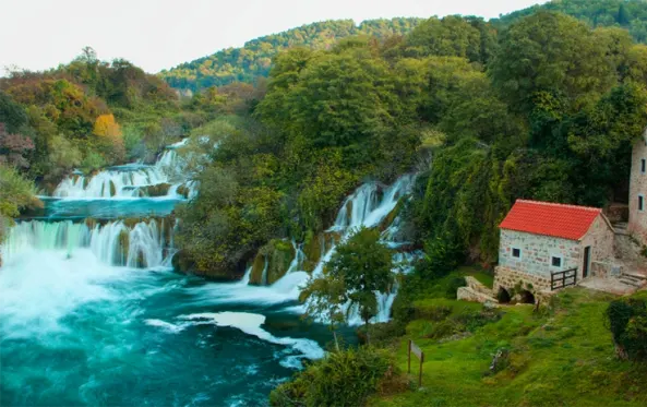Bootsausfluge Murter  Nationalpark Krka