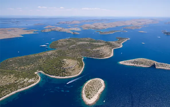 Bootsausfluge Murter  Nationalpark Kornati